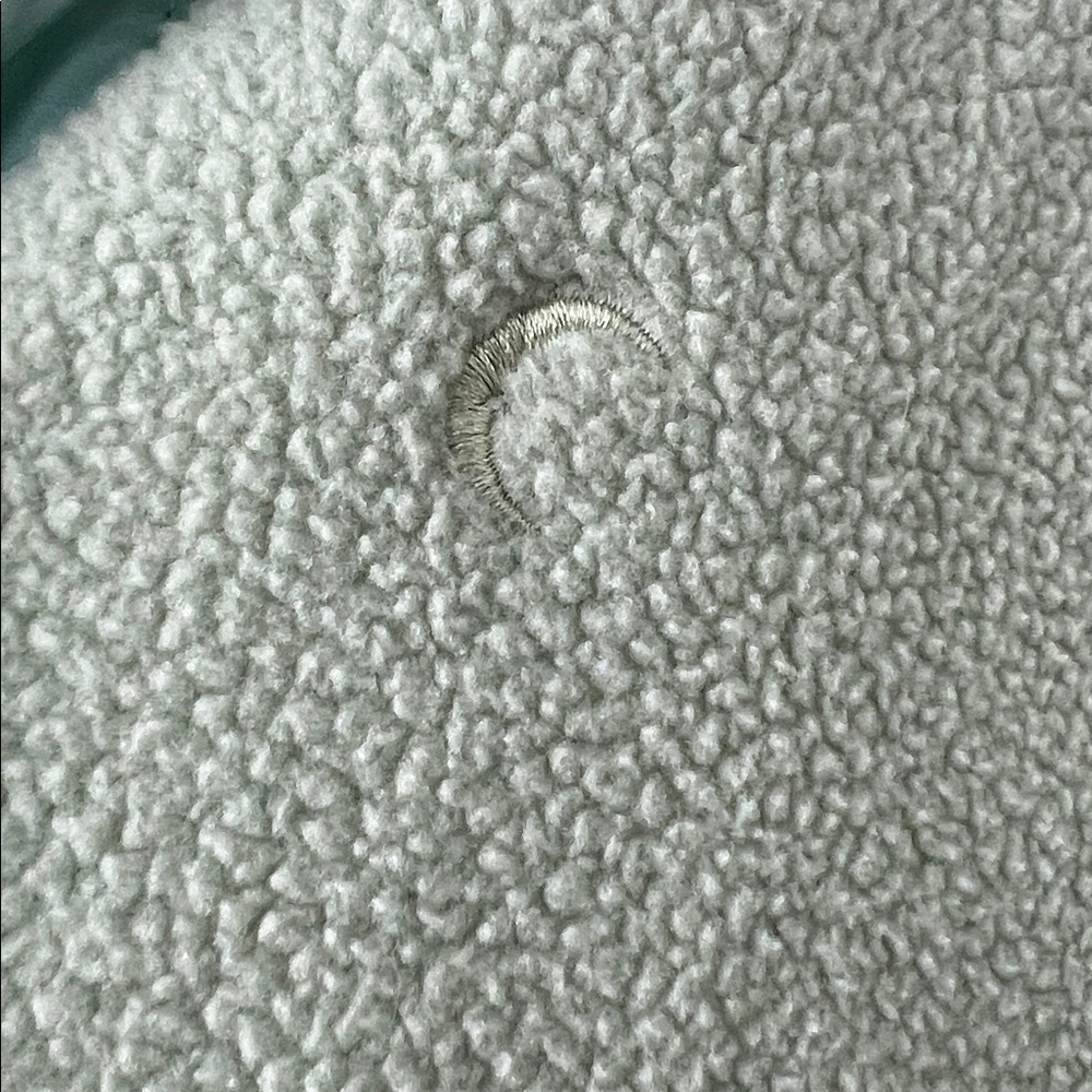 ZYIA Active Women's Heidi Fleece Jacket in Light Green Teal - Picture 5 of 9
